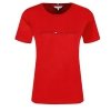 T-shirt Tommy Hilfiger koszulka bluzka damska czerwona